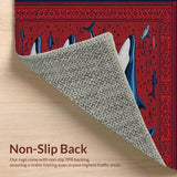 Vibrant Coastal Creature Design(Red)