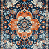 Cozy Earthy Tones Diamond Layout(Blue)