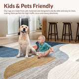 Luxurious Dual Tone Curvilinear Design(Blue)