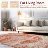 Artistic Distressed Patterned Layers(Red)