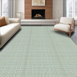 Ultra Soft Area Rug, Non Slip, Stain Resistant, Washable Area Rugs for Living Room, Bedroom, Subtle Earthy Trellis Pattern(Gray)