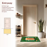 Charming Playful Creature Motif(Green)