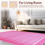 Delicate Modern Striped Arrangement(Pink)