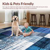 Fresh Coastal Striped Aesthetic(Blue)