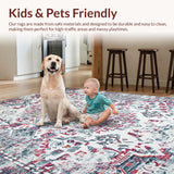 Contemporary Textured Floral Theme(Red)