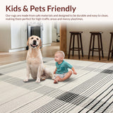 Cozy Plush White Circle Design(Beige)