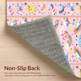 Cheerful Fuzzy Unicorn Fantasy(Pink)