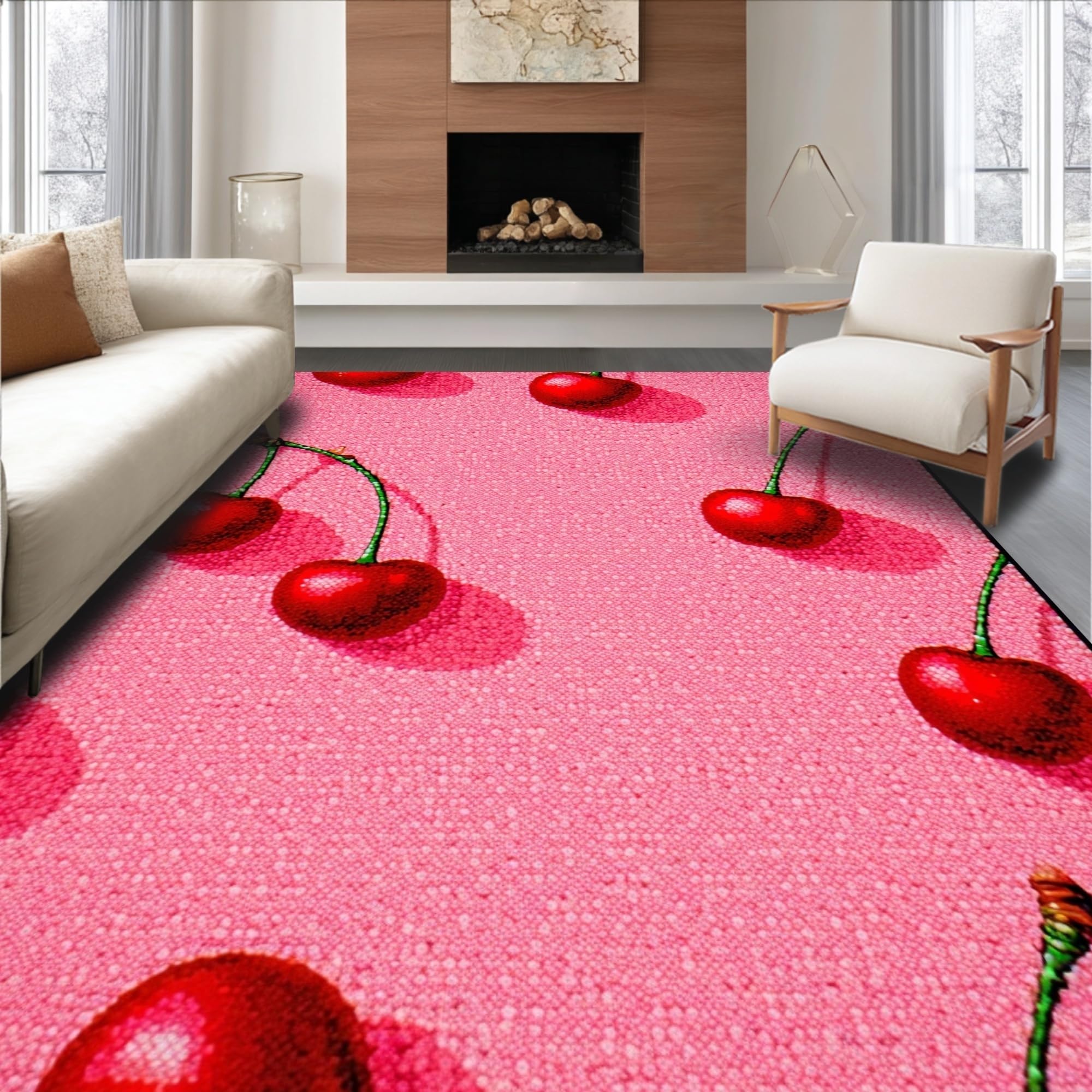 PO RUG ファラオ レッド 133x200cm PO RUG 133*200 ラグ（ラグ・マット）｜ACME Furniture（アクメ