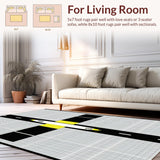 Striking Plane Path Decorative Style(Black)