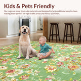 Classic Vintage Floral Elegance(Green)