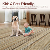 Elegant Earthy Textured Weave(Beige)