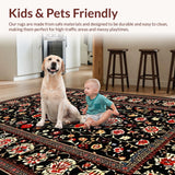 Vintage Floral Elegance in Black(Black)