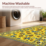 Lively Yellow Floral Texture(Yellow)