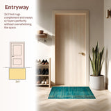 Dynamic Contemporary Linear Motif(Blue)