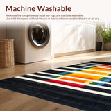 Chic Geometric Color Burst(Black)