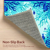 Coastal Marine Life Motif(Blue)