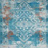 Cozy Abstract Blue Motif(Blue)