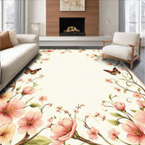 Graceful Floral Swirl Elegance(Beige)