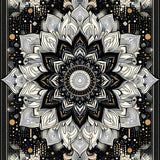 Chic Handcrafted Fringe Design(Black)