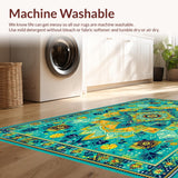 Elegant Blue Tone Geometric Weave(Blue)