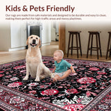 Contemporary Abstract Bloom Style(Black)