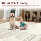 Artistic Fluid Geometric Arrangement(Beige)