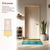 Artistic Triadic Color Palette(Blue)