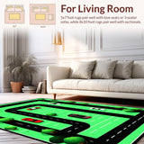 Engaging Toy Car Pathway(Green)
