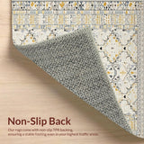 Sophisticated White Trimmed Vintage(Beige)