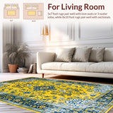 Bright Earthy Geometric Fusion(Yellow)