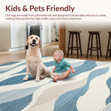 Sophisticated Blue Ripple Design(Blue)