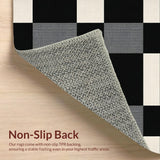 Contemporary Striped Contrast Motif(Black)
