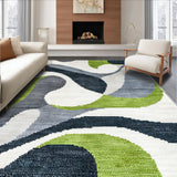 Ultra Soft Area Rug, Non Slip, Stain Resistant, Washable Area Rugs for Living Room, Bedroom, Non-Slip Low Pile Rug for Minimalist Decor(Gray)