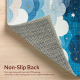 Joyful Celestial Patterned Accent(Blue)