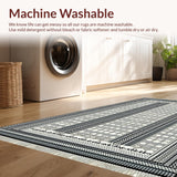 Elegant Monochrome Oval Design(Black)