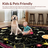 Chic Moonlit Abstract Design(Black)