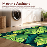 Tropical Modern Leaf Motif(Green)