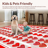 Funky Heart Motif Aesthetic(Red)