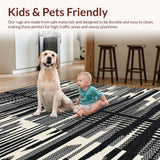 Dynamic Contemporary Zebra Artistry(Black)