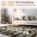 Elegant Ethnic Geometric Motif(Gray)