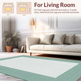 Luxurious Textured Ogee Design(Green)