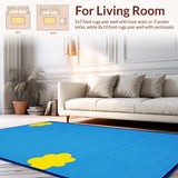 Cheerful Oval Literacy Learning Scene(Blue)