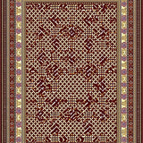 Ornate Geometric Diamond(Brown)