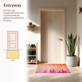 Eye Catching Round Spectrum Art(Yellow)