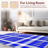 Contemporary Blue and White(Blue)