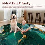 Emerald Abstract Artistry Motif(Green)