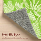 Contemporary Fuzzy Medallion Design(Green)