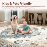 Cozy Earthy Patterned Oasis(Beige)