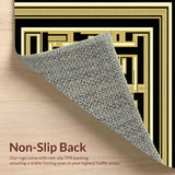Timeless Greek Key Elegance(Black)