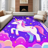 Dreamy Rainbow Swirl Artistry(Purple)